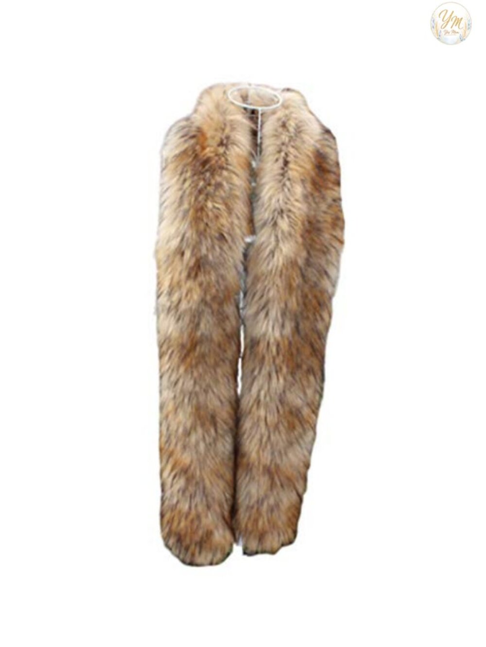 LDFWAY Faux Fur Collar Winter Wrap Stole Scarf Shawl Shrug Women's